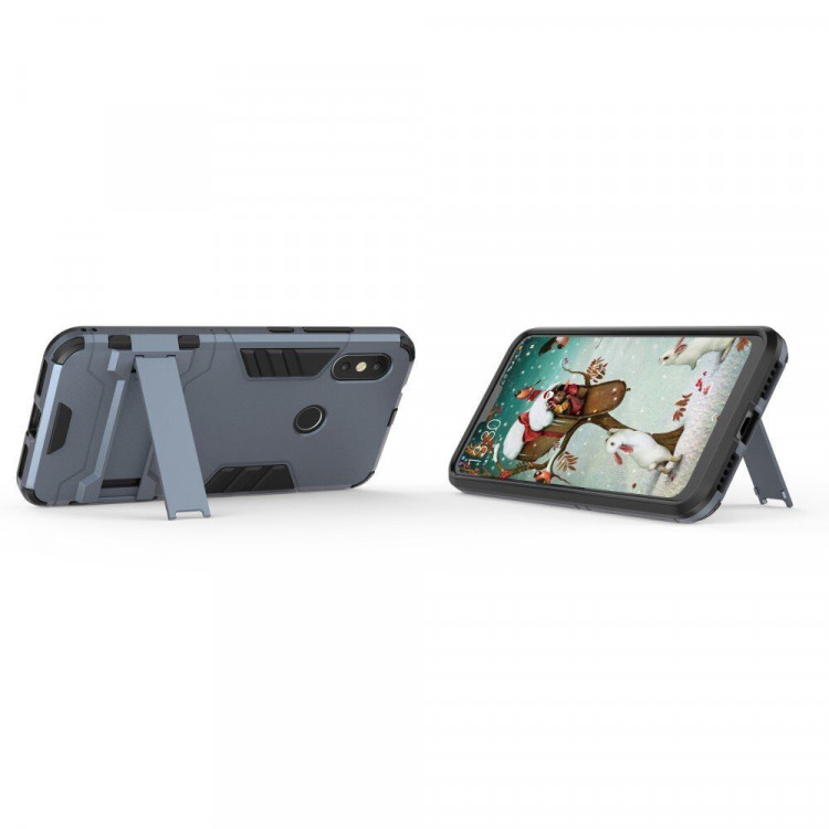 Чехол Duty Armor для Xiaomi Redmi 6 Pro / Mi A2 Lite (темно-синий)