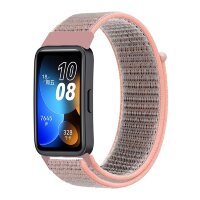 Нейлоновый ремешок для HUAWEI Band 8, HUAWEI Band 9 (розовый)