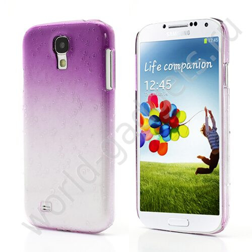 Пластиковый чехол Gradient Color для Samsung Galaxy S4 / i9500 (фиолетовый)