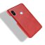 Чехол Litchi Texture для Xiaomi Redmi Note 5 / 5 Pro (красный)