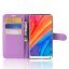 Чехол с визитницей для Xiaomi Mi Mix 2s (фиолетовый)