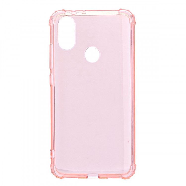 Силиконовый чехол с усиленными бортиками для Xiaomi Mi 6X / Xiaomi Mi A2 (розовый)