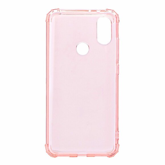 Силиконовый чехол с усиленными бортиками для Xiaomi Mi 6X / Xiaomi Mi A2 (розовый) Силиконовый чехол с усиленными бортиками для Xiaomi Mi 6X / Xiaomi Mi A2 (розовый)