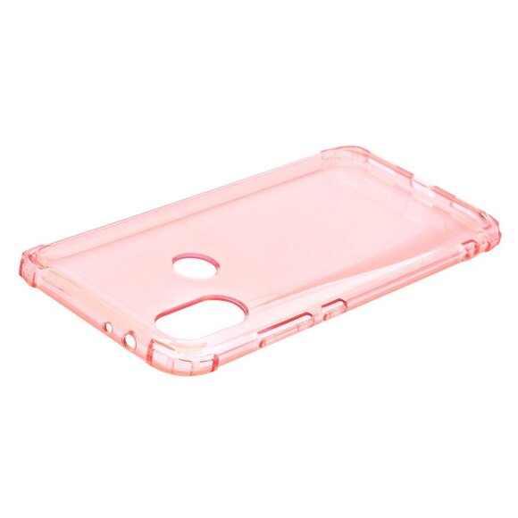Силиконовый чехол с усиленными бортиками для Xiaomi Mi 6X / Xiaomi Mi A2 (розовый) Силиконовый чехол с усиленными бортиками для Xiaomi Mi 6X / Xiaomi Mi A2 (розовый)