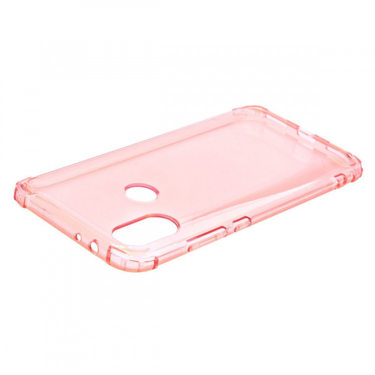 Силиконовый чехол с усиленными бортиками для Xiaomi Mi 6X / Xiaomi Mi A2 (розовый)