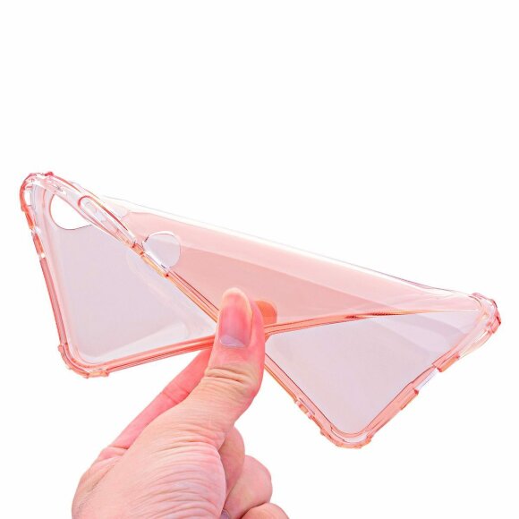 Силиконовый чехол с усиленными бортиками для Xiaomi Mi 6X / Xiaomi Mi A2 (розовый) Силиконовый чехол с усиленными бортиками для Xiaomi Mi 6X / Xiaomi Mi A2 (розовый)