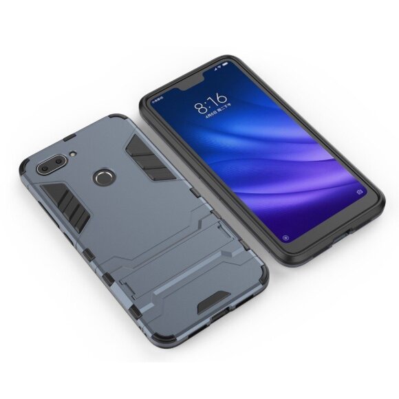 Чехол Duty Armor для Xiaomi Mi 8 Lite (темно-синий)