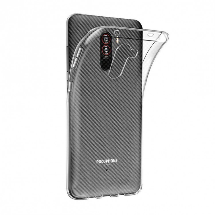 Силиконовый TPU чехол для Xiaomi Pocophone F1 / Poco F1