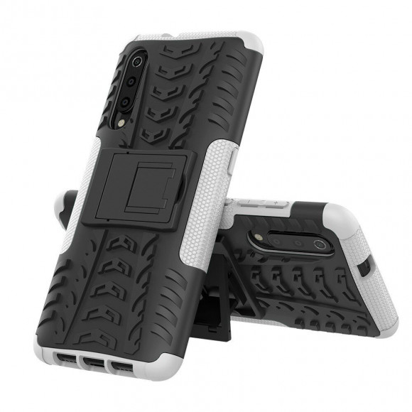Чехол Hybrid Armor для Xiaomi Mi 9 (черный + белый) Чехол Hybrid Armor для Xiaomi Mi 9 (черный + белый)