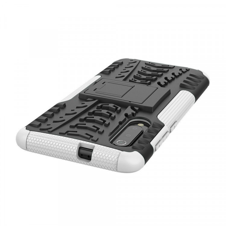 Чехол Hybrid Armor для Xiaomi Mi 9 (черный + белый)