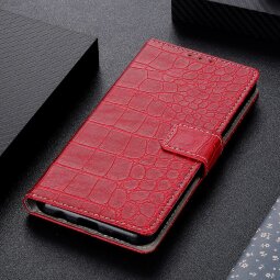 Чехол Crocodile Texture для Samsung Galaxy A50 / Galaxy A50s / Galaxy A30s (красный)