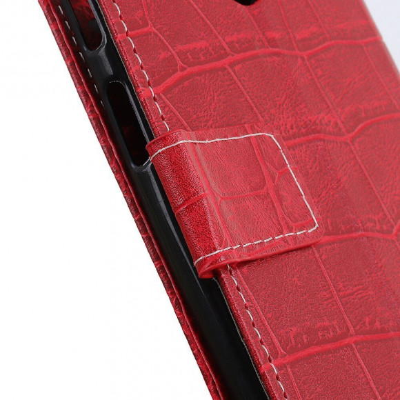 Чехол Crocodile Texture для Samsung Galaxy A50 / Galaxy A50s / Galaxy A30s (красный)