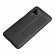 Чехол-накладка Litchi Grain для Samsung Galaxy A12 (черный)