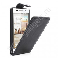 Вертикальный чехол для Huawei Ascend P6 (черный) Вертикальный чехол для Huawei Ascend P6 (черный)