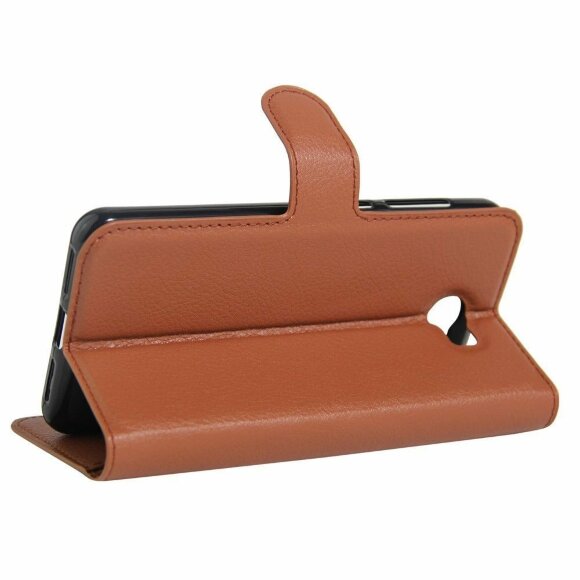 Чехол с визитницей для Huawei Y5 II / Honor 5A (LYO-L21) (коричневый) Чехол с визитницей для Huawei Y5 II / Honor 5A (LYO-L21) (коричневый)