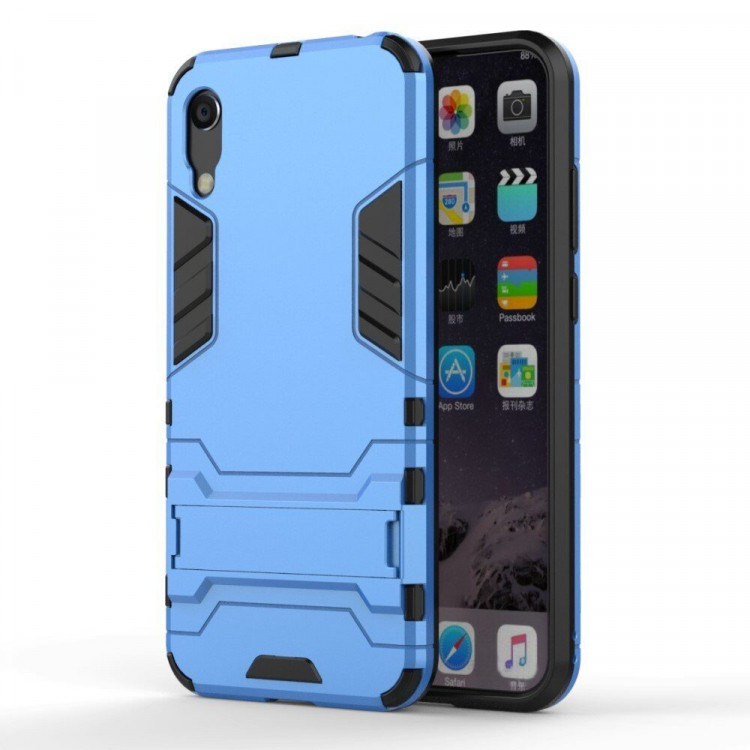 Чехол Duty Armor для Huawei Y6 Pro (2019) (голубой)