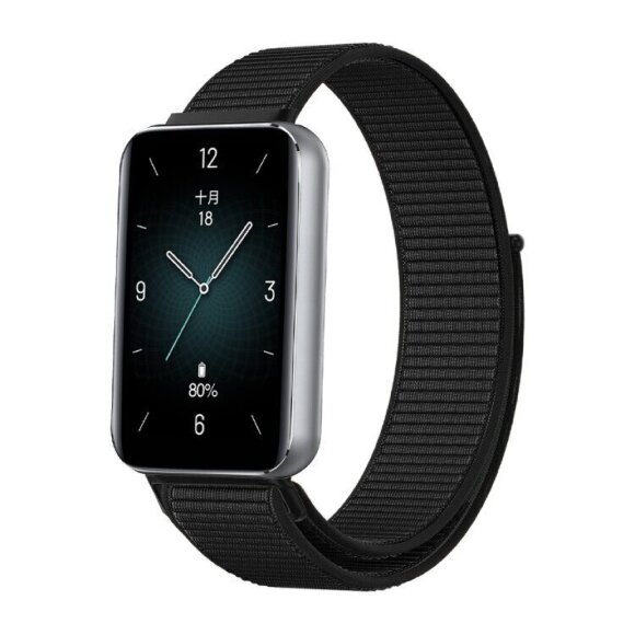 Нейлоновый ремешок для Honor Band 9 (черный)