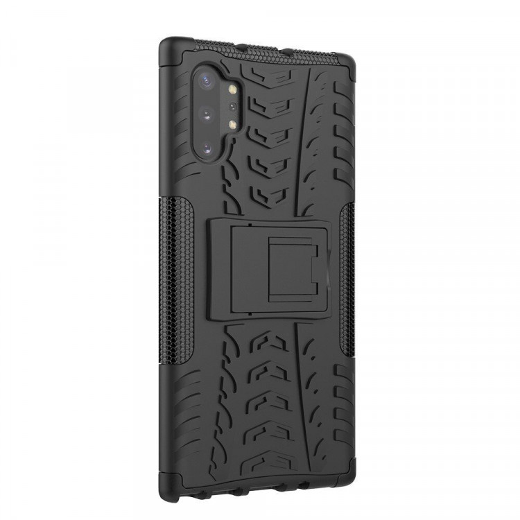 Чехол Hybrid Armor для Samsung Galaxy Note 10+ (Plus) (черный)