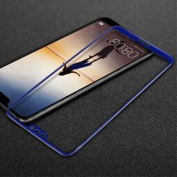 Защитное стекло 3D для Huawei P20 Lite / nova 3e (голубой)