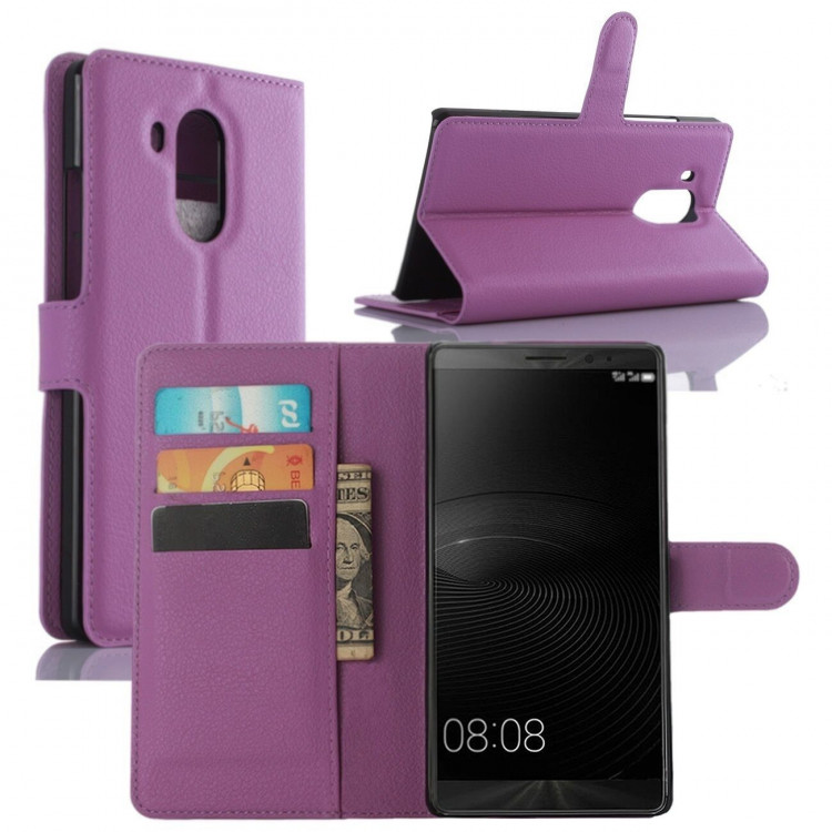 Чехол с визитницей для Huawei Mate 8 (фиолетовый)