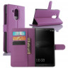 Чехол с визитницей для Huawei Mate 8 (фиолетовый)