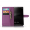 Чехол с визитницей для Huawei Mate 8 (фиолетовый)
