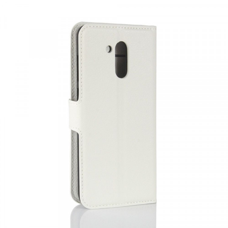 Чехол с визитницей для Huawei Honor 6C Pro / V9 Play (белый)