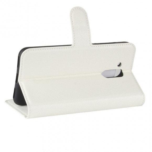 Чехол с визитницей для Huawei Honor 6C Pro / V9 Play (белый)