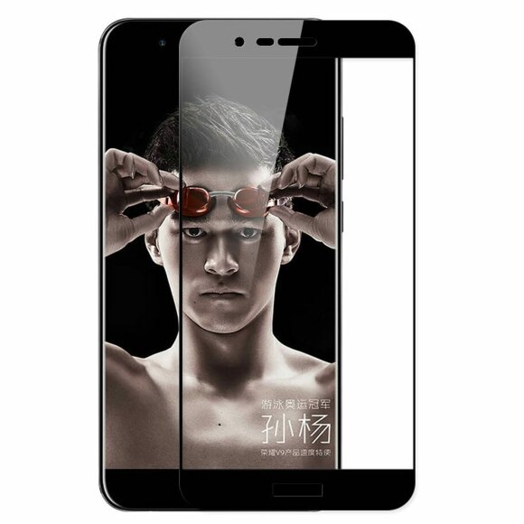 Защитное стекло 3D для Huawei Honor 8 Pro (черный)