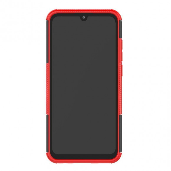 Чехол Hybrid Armor для Huawei Honor 10 Lite / P Smart (2019)  (черный + красный) Чехол Hybrid Armor для Huawei Honor 10 Lite / P Smart (2019)  (черный + красный)