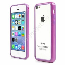 Бампер для iPhone 5C (фиолетовый)