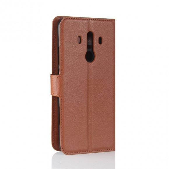 Чехол с визитницей для Huawei Mate 10 Pro (коричневый)