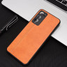 Чехол из экокожи для Tecno Camon 18 / Camon 18 P (оранжевый)