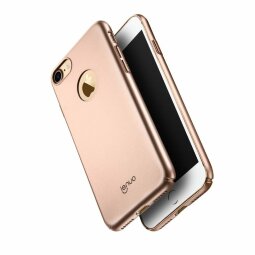 Чехол-накладка LENUO для iPhone 7 (розовое золото)