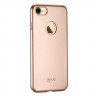 Чехол-накладка LENUO для iPhone 7 (розовое золото)