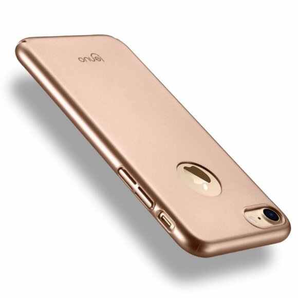 Чехол-накладка LENUO для iPhone 7 (розовое золото)