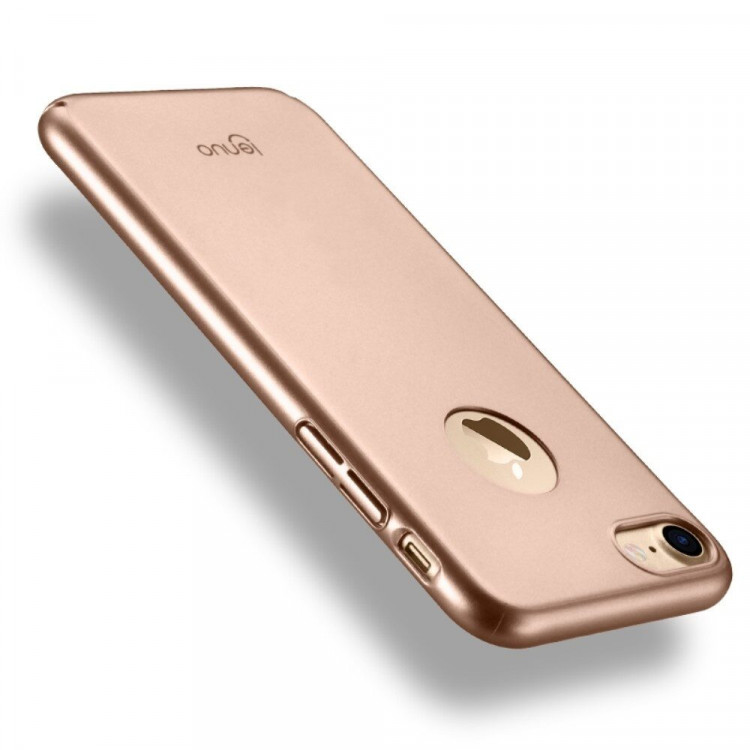 Чехол-накладка LENUO для iPhone 7 (розовое золото)