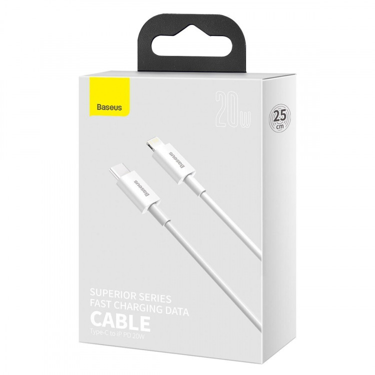 Кабель Baseus Superior Series Fast Charging Data Cable Type-C - Lightning 20W -  1,5м.