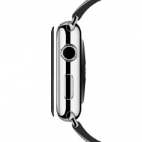 Защитное стекло 3D для Apple Watch 44 - Series 4 / Series 5 / Series 6 / SE (черный)