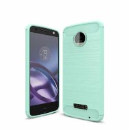 Чехол-накладка Carbon Fibre для Motorola Moto Z Force (сине-зеленый) Чехол-накладка Carbon Fibre для Motorola Moto Z Force (сине-зеленый)