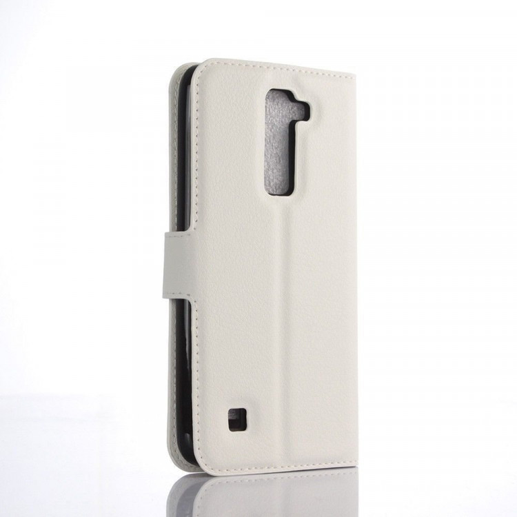 Чехол с визитницей для LG K7 (белый)