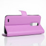 Чехол с визитницей для LG K10 (2017) M250 (фиолетовый)