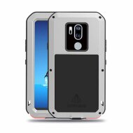 Гибридный чехол LOVE MEI для LG G7 ThinQ / LG G7 (серебряный) Гибридный чехол LOVE MEI для LG G7 ThinQ / LG G7 (серебряный)