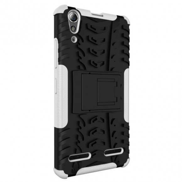 Чехол Hybrid Armor для Lenovo A6000 (черный + белый) Чехол Hybrid Armor для Lenovo A6000 (черный + белый)