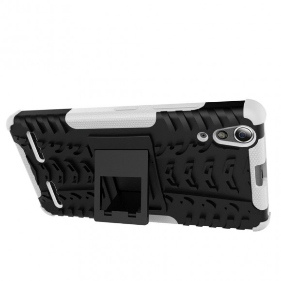 Чехол Hybrid Armor для Lenovo A6000 (черный + белый) Чехол Hybrid Armor для Lenovo A6000 (черный + белый)