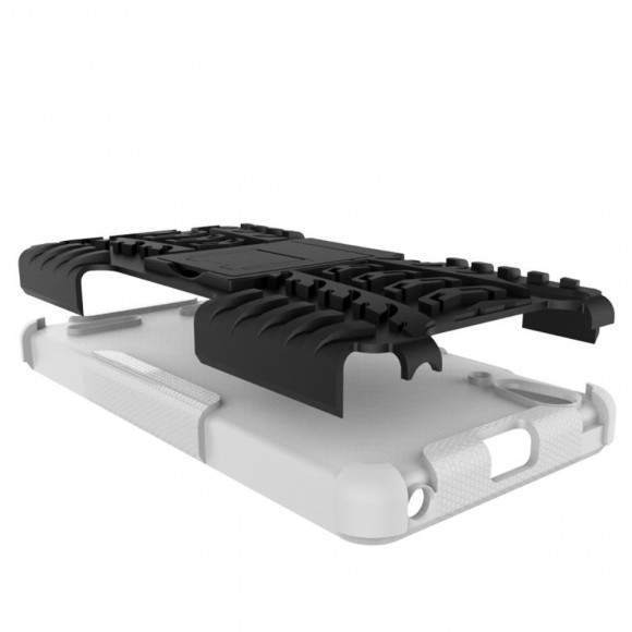 Чехол Hybrid Armor для Lenovo A6000 (черный + белый) Чехол Hybrid Armor для Lenovo A6000 (черный + белый)