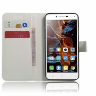 Чехол с визитницей для Lenovo Vibe K5 / K5 Plus (белый) Чехол с визитницей для Lenovo Vibe K5 / K5 Plus (белый)