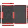 Чехол Hybrid Armor для Lenovo Tab M10 HD, Tab M10 HD Gen 2, TB-X306 (черный + красный)