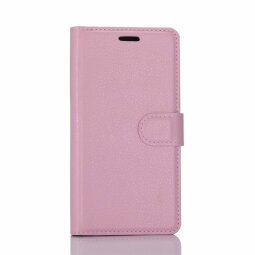 Чехол с визитницей для Nokia 6 (розовый)