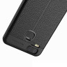Чехол-накладка Litchi Grain для Asus Zenfone 3 Zoom ZE553KL (черный)